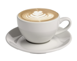 Cappuccino coffee cup cutout png