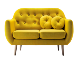 Modern sofa cutout png