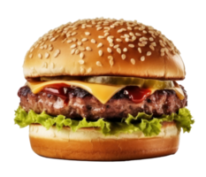 Rindfleisch Burger ausgeschnitten png