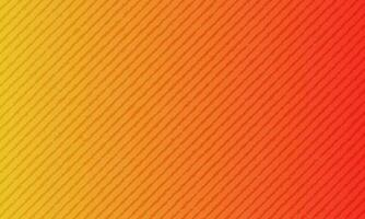 Repeat horizontal line template and Orange gradient  color background. vector