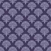 Damask seamless pattern for design vector Illustration.