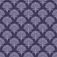 Damask seamless pattern for design vector Illustration.