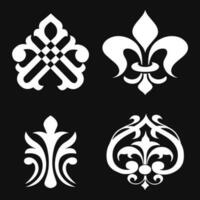 Ornate scroll and decorative design elements. vector