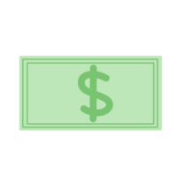 dollar of geld png