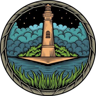Lighthouse vector illustration