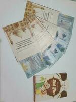 THR envelope containing money to be given to children or family or relations during Eid al-Fitr. photo