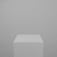 Square podium background photo