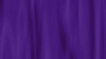 Purple wave satin fabric loop background video