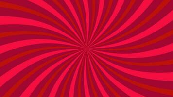 fondo de patrón de explosión de sol rojo abstracto para elemento de diseño gráfico moderno. dibujos animados de rayos brillantes con colores para el fondo de pantalla del banner del sitio web y la decoración de la tarjeta de póster vector