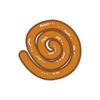 indian sweet jalebi vector