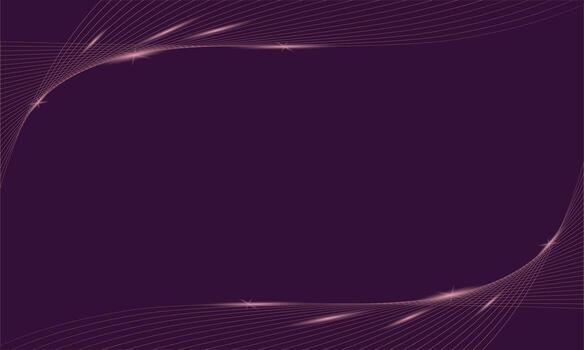 Abstract background with shiny wavy lines vector