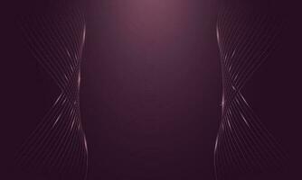 Abstract background with wavy lines with shine vector