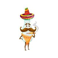 cartoon tequila drink bottle funny character vector