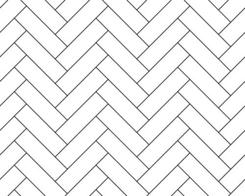 Herringbone parquet tile seamless pattern, bricks