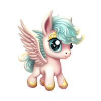 unicorn with wings . png