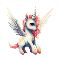 unicorn with wings . png