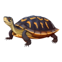 Tortuga mascota variaciones . ai generado png