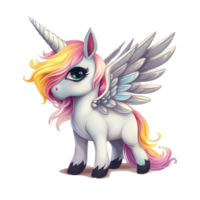 unicorn with wings . png