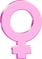 Gender symbol. Female and male icon. Man and woman sign. png