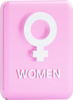 Gender symbol. Female and male icon. Man and woman sign. png