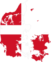 Denmark flag pin map location png