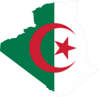 algeriet flagga stift Karta plats png