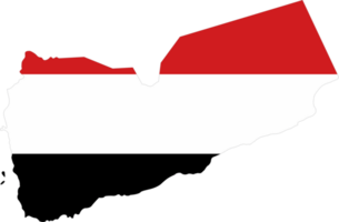 Jemen Flagge Stift Karte Ort png