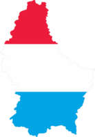 Luxembourg flag pin map location png