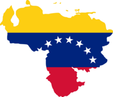Venezuela flag pin map location png