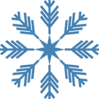 élément flocons de neige icône png