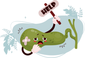 Unhappy   gallbladder asking for help png