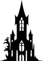 Gothic, Minimalist and Simple Silhouette - Vector illustration