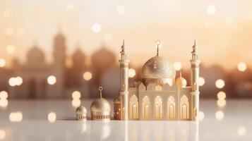 Eid al Adha Holiday Background. Illustration photo