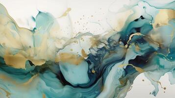 Hypothetical Brilliant Blue Jade foundation. photo