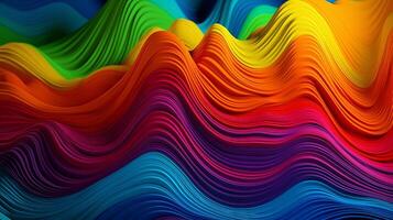 Shinning Multicolored Wave Foundation. Creative resource, photo