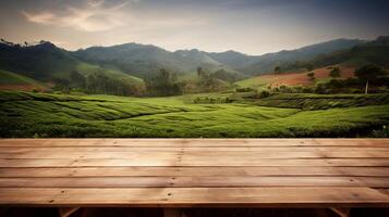 Cleanse wooden table a humble bunch of time as of late tea house foundation. Creative resource, photo