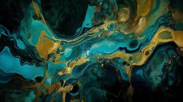Hypothetical Brilliant Blue Jade foundation. photo