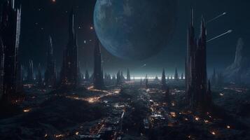See of the space city of long term, the nation of long drag. photo