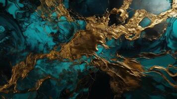 Speculative Brilliant Blue Jade establishment. photo