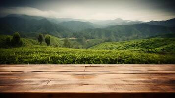 Cleanse wooden table a humble bunch of time as of late tea house establishment. Creative resource, photo