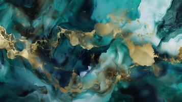 Hypothetical Brilliant Blue Jade foundation. photo
