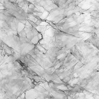 Seamless pattern texture of gray marble tiles. AI Generation photo