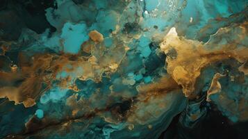 Hypothetical Brilliant Blue Jade foundation. photo