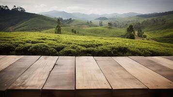 Cleanse wooden table a humble bunch of time as of late tea house foundation. Creative resource, photo