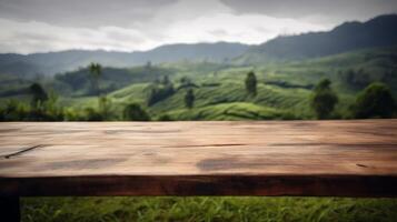 Cleanse wooden table a humble bunch of time as of late tea house foundation. Creative resource, photo