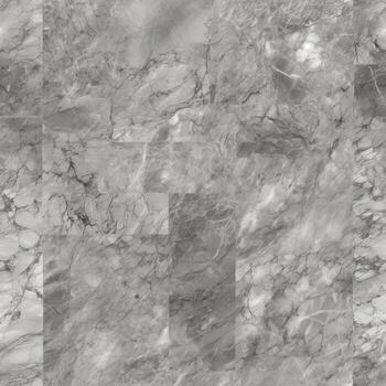 Seamless pattern texture of gray marble tiles. AI Generation photo
