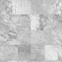 Seamless pattern texture of gray marble tiles. AI Generation photo