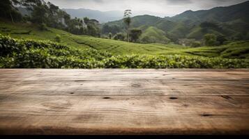 Cleanse wooden table a humble bunch of time as of late tea house establishment. Creative resource, photo