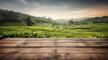 Cleanse wooden table a humble bunch of time as of late tea house foundation. Creative resource, photo