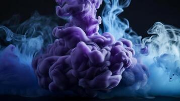 Blue purple influencing cloudiness cloud wave soil shattering craftsmanship foundation. Creative resource, photo